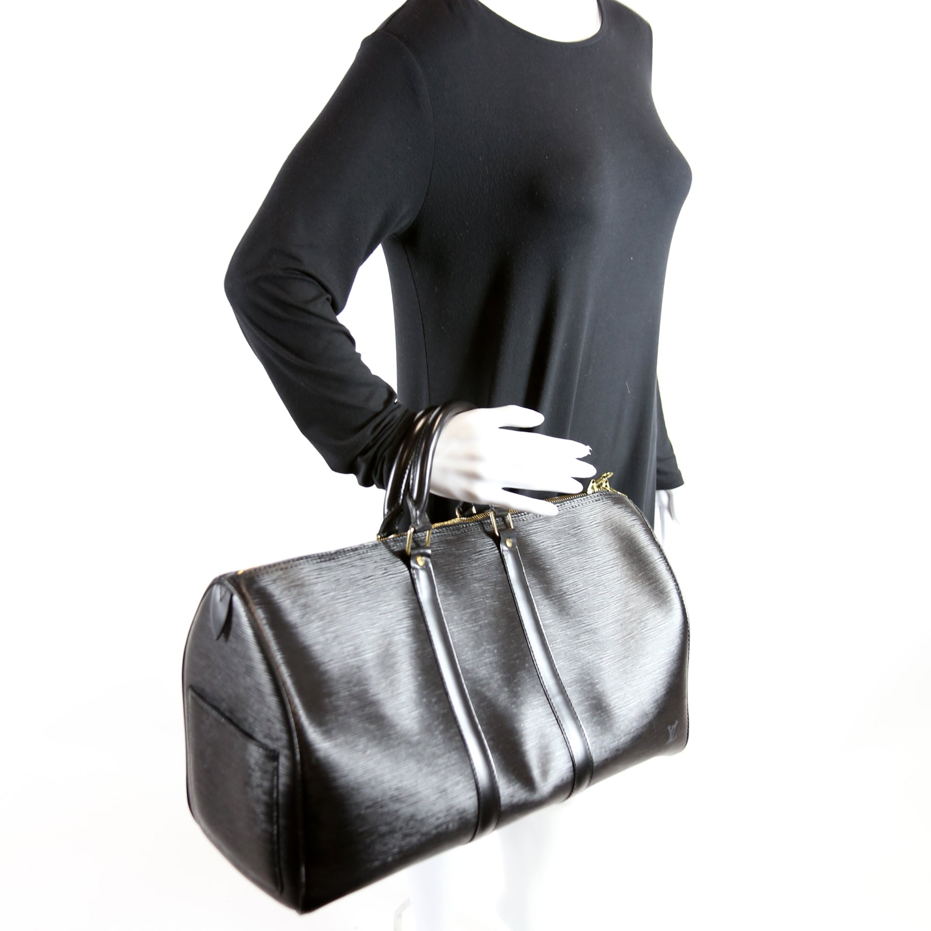 Keepall 50 Epi Black