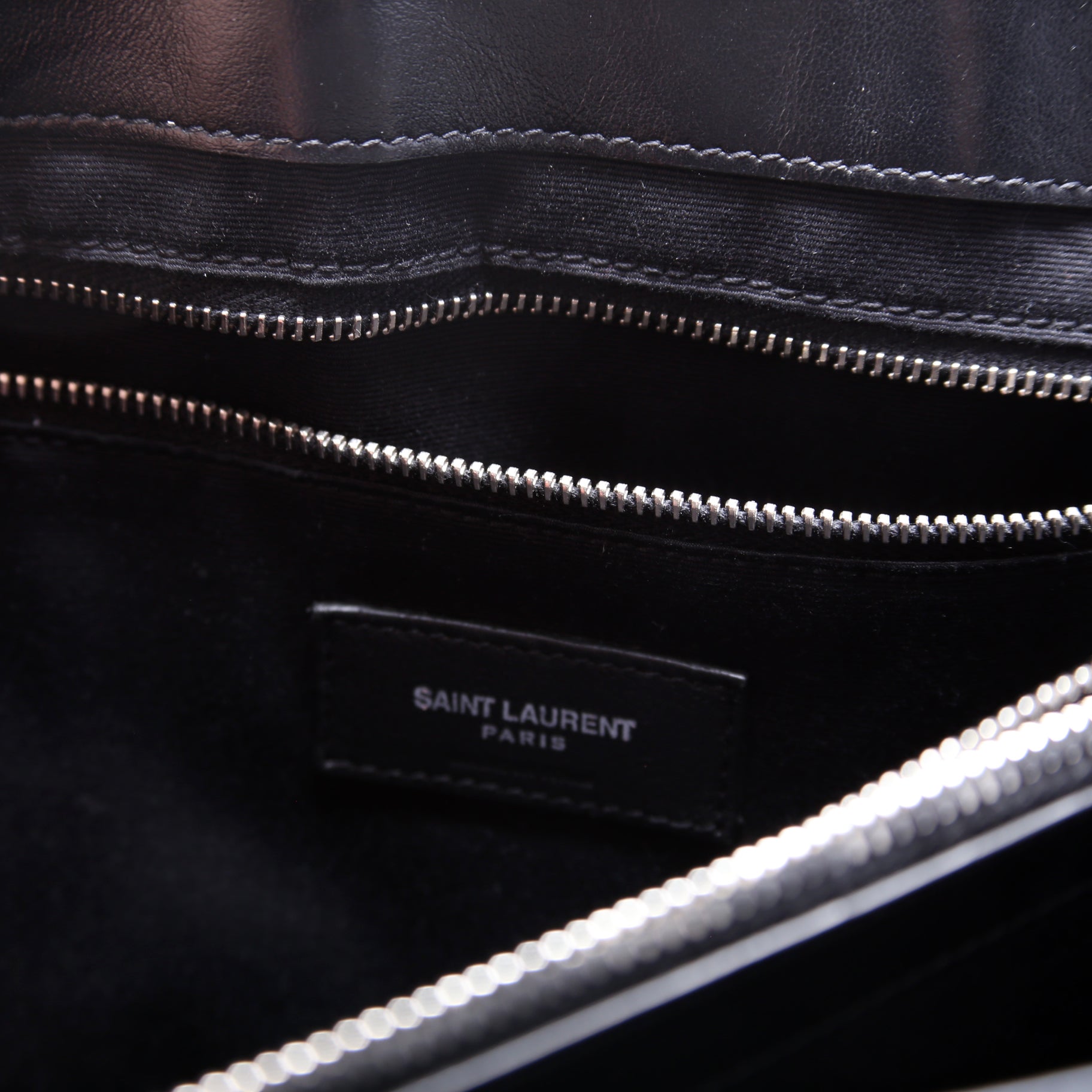 487215 Loulou Satchel Large Black