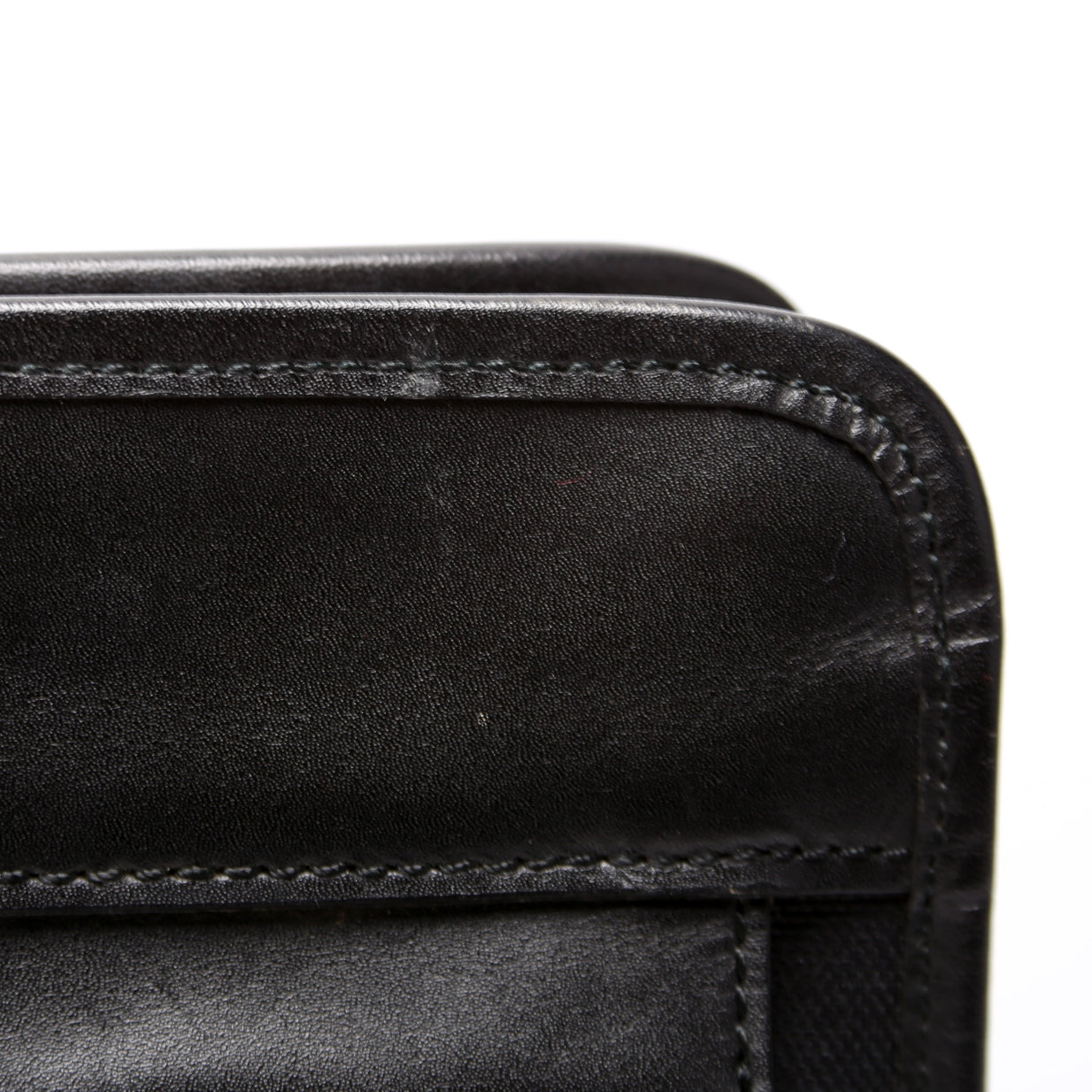 Nova Check Wrist Clutch Black