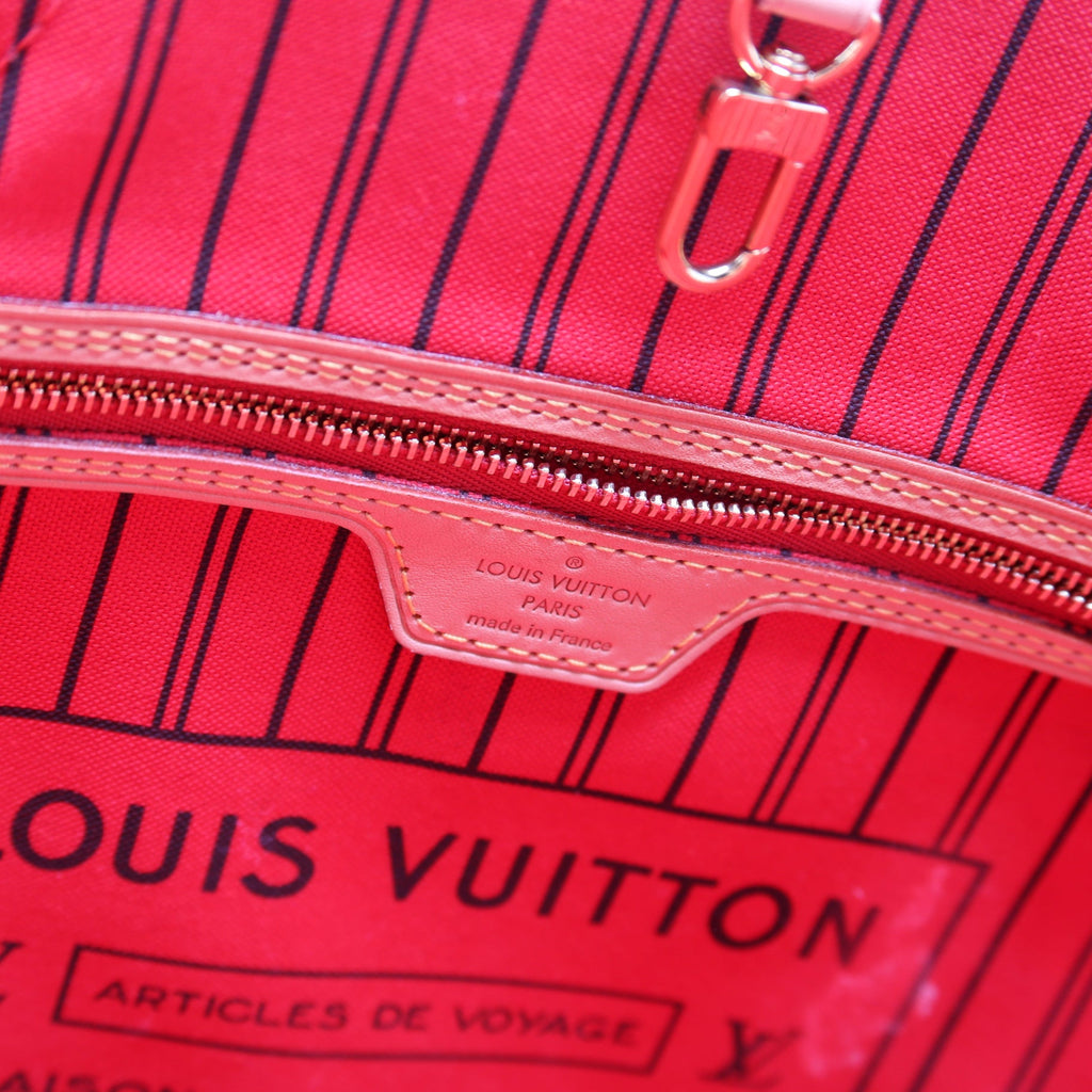 Neverfull MM Monogram Red