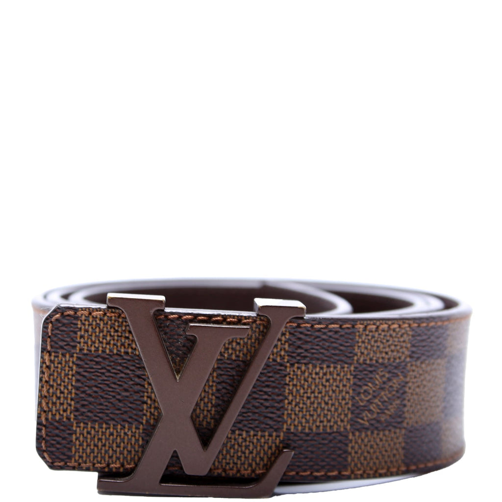 LV Initiales 40MM Damier Ebene Belt Size 90/40