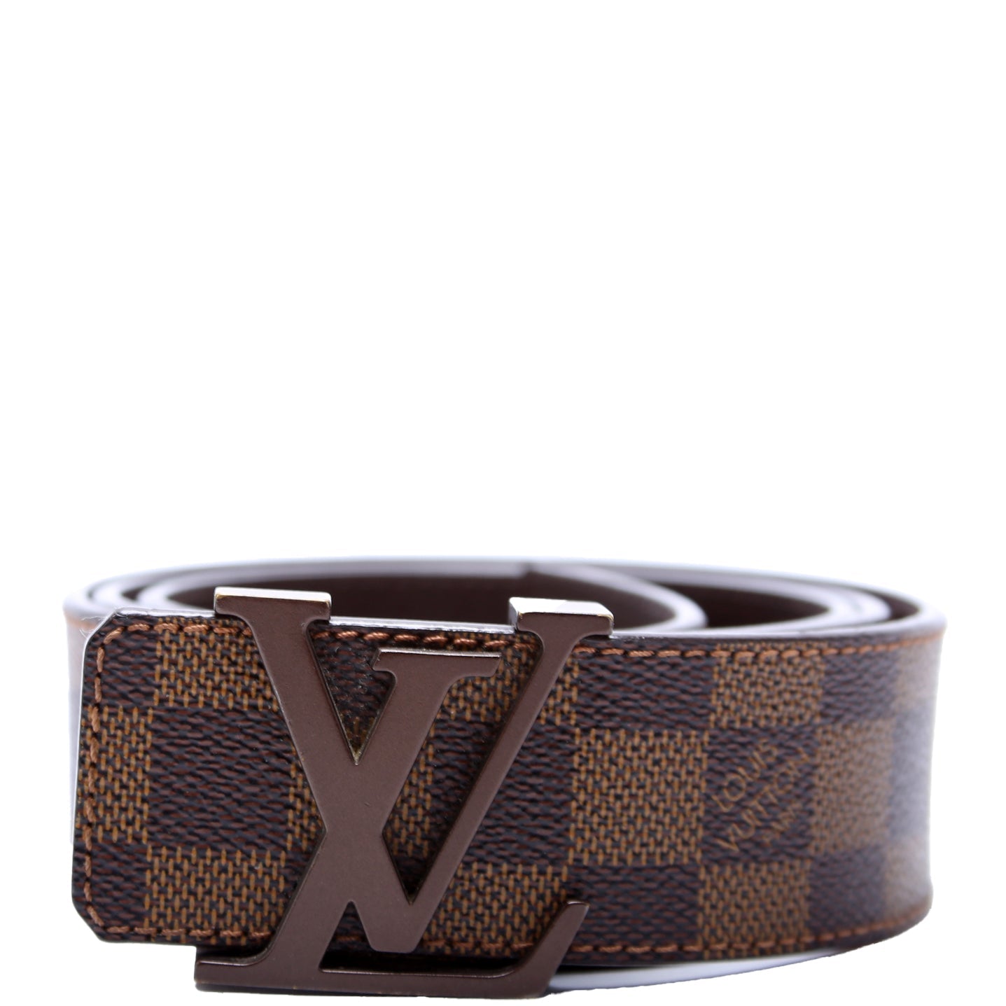 LV Initiales 40MM Damier Ebene Belt Size 90/40