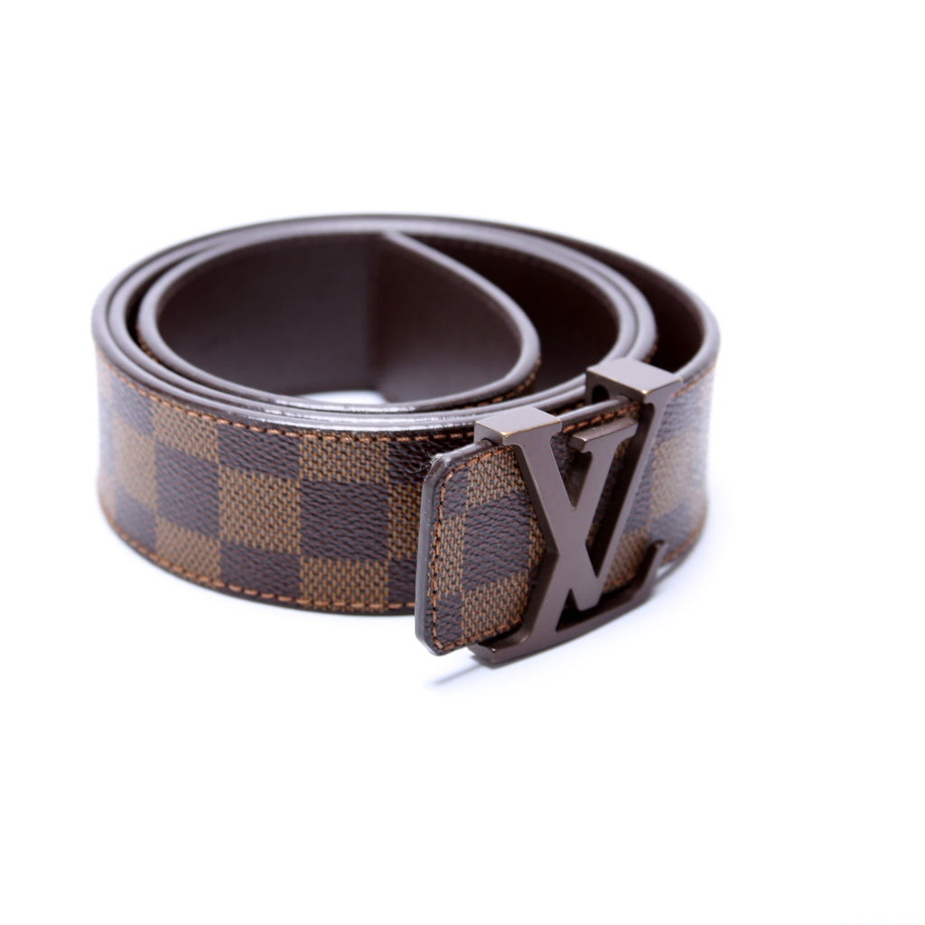LV Initiales 40MM Damier Ebene Belt Size 90/40