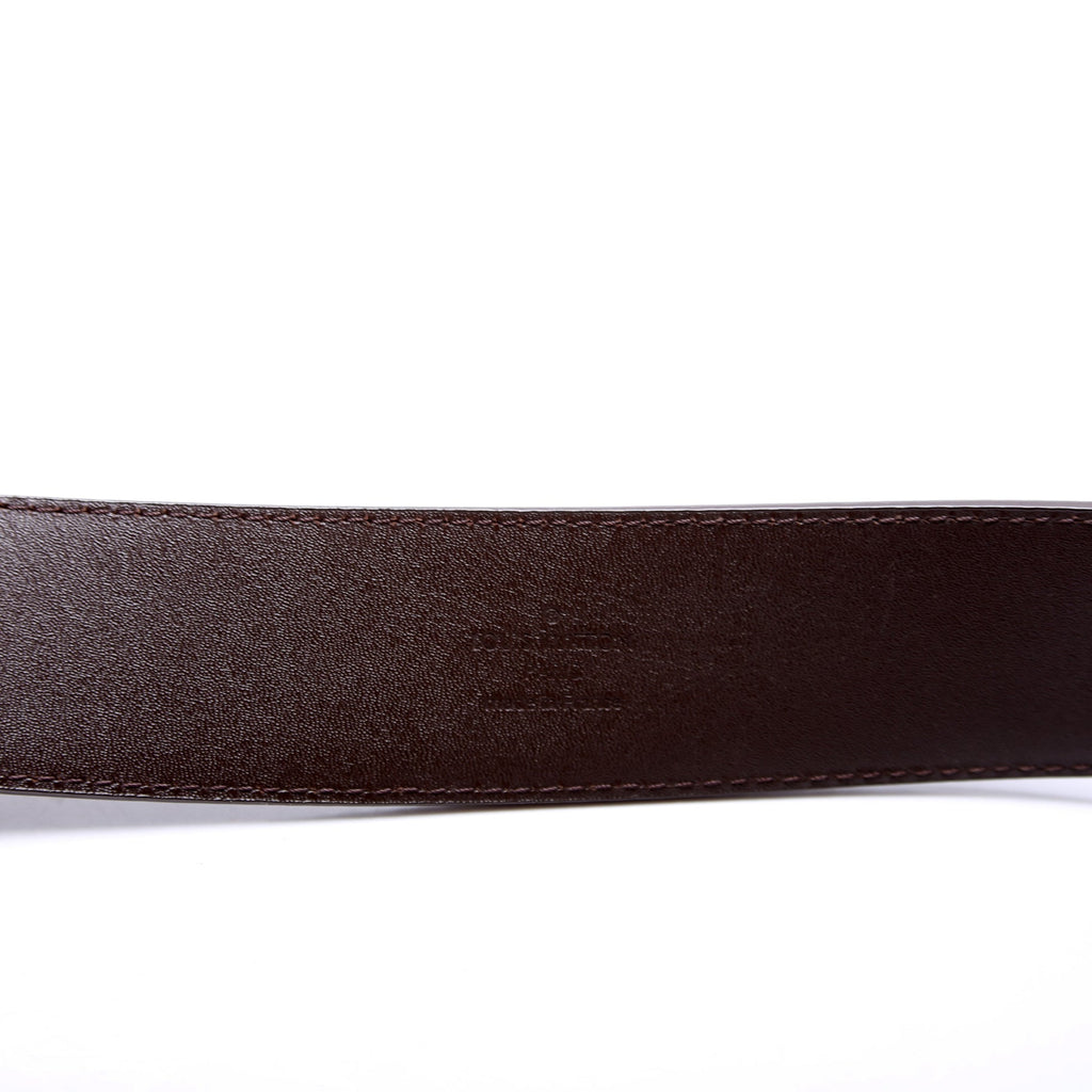 LV Initiales 40MM Damier Ebene Belt Size 90/40