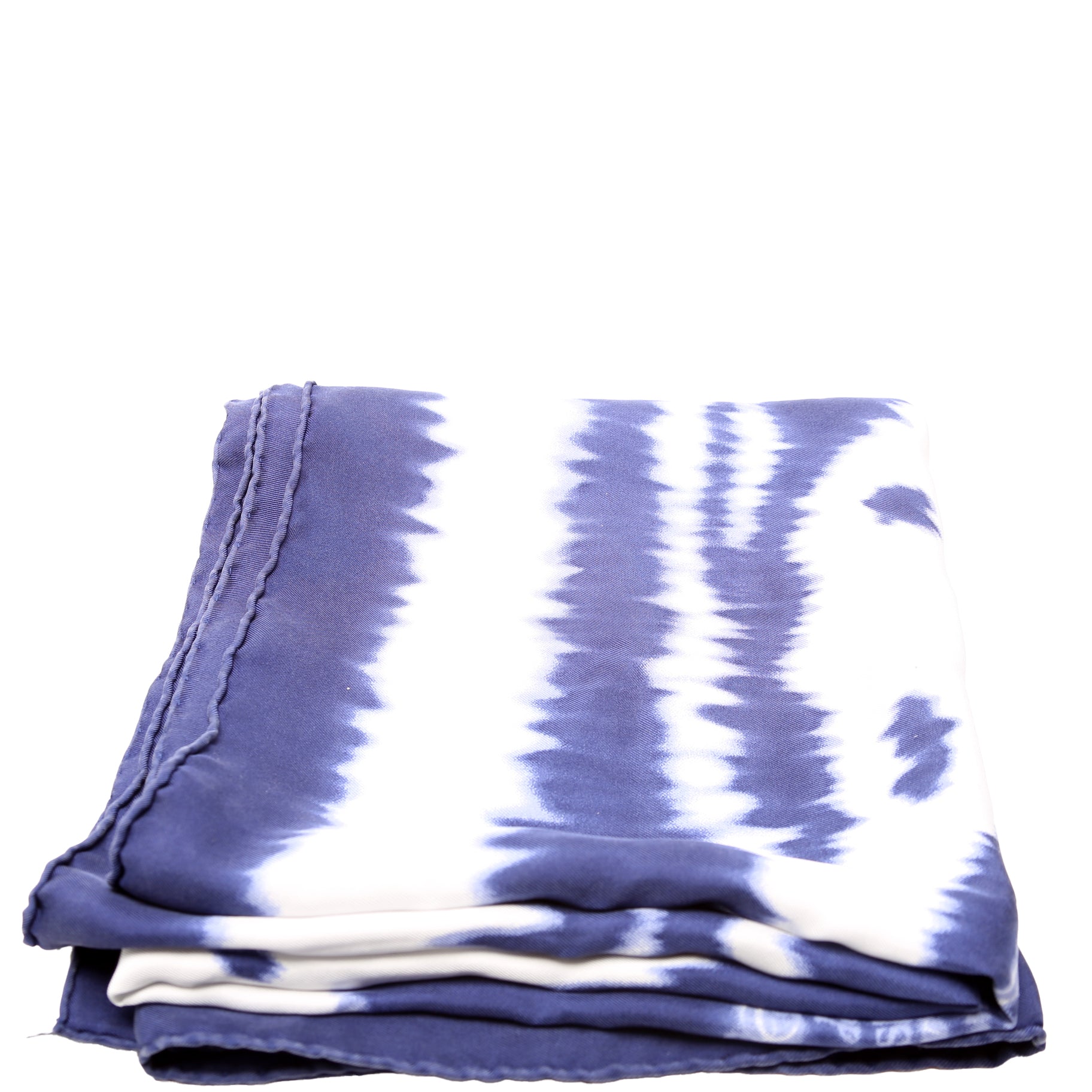 Brides De Gala Wash 90 Silk Scarf Blue