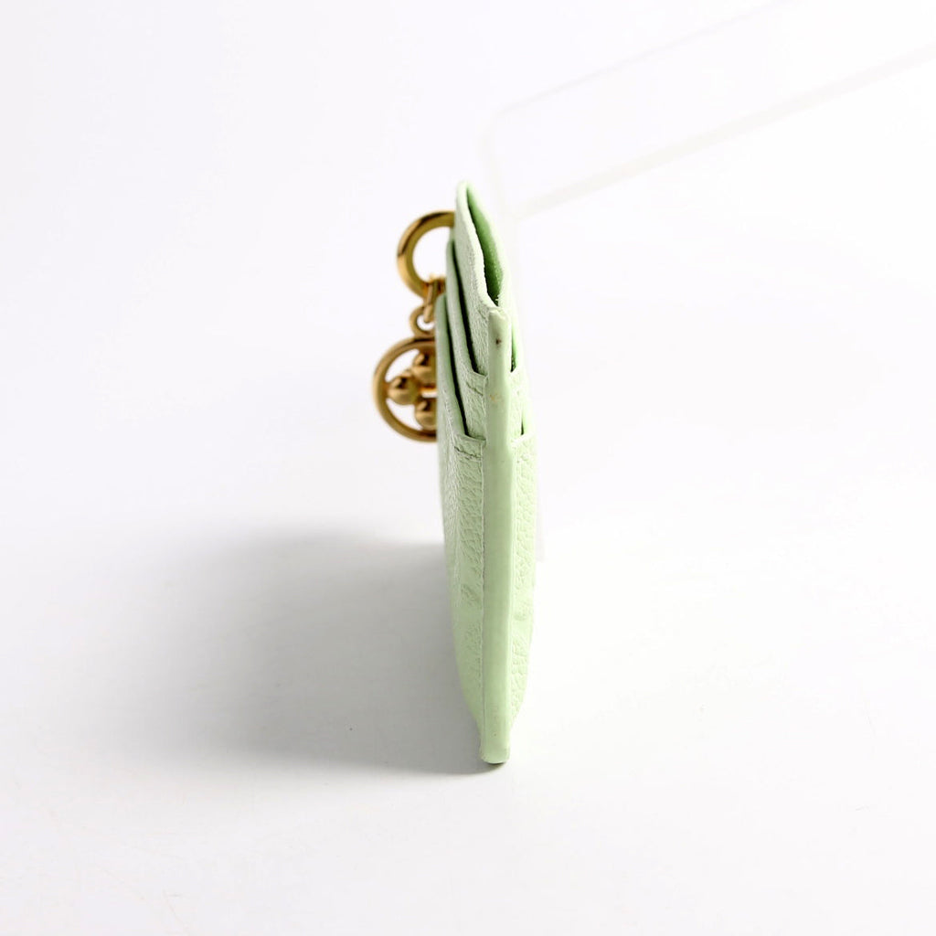 LV Charms Card Holder Emperiente Green
