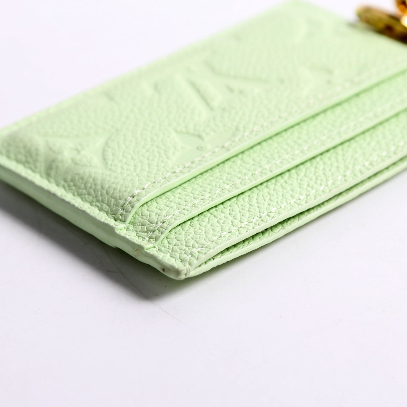 LV Charms Card Holder Emperiente Green