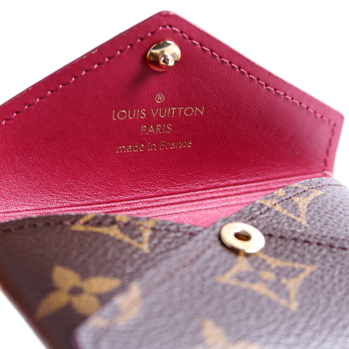 Kirigami Small Pouch Only Monogram Berry
