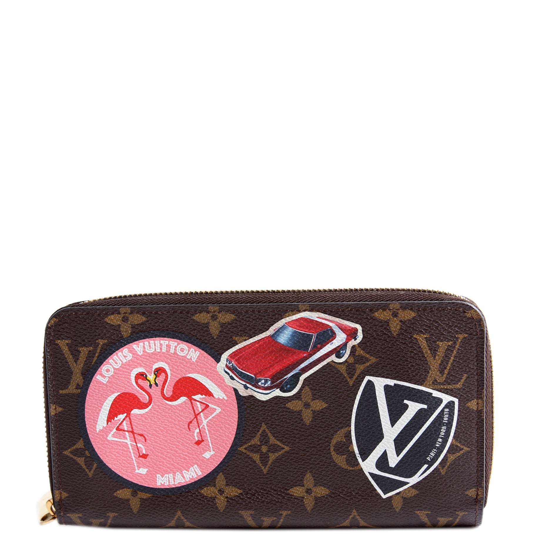 Zippy Wallet World Tour Monogram Multicolor