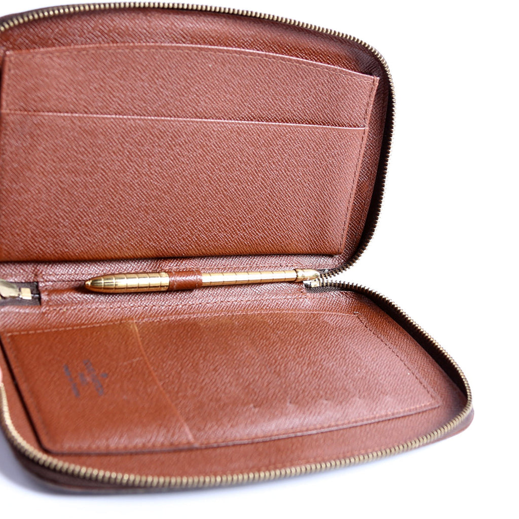 Geode Organizer Zippy Wallet Monogram