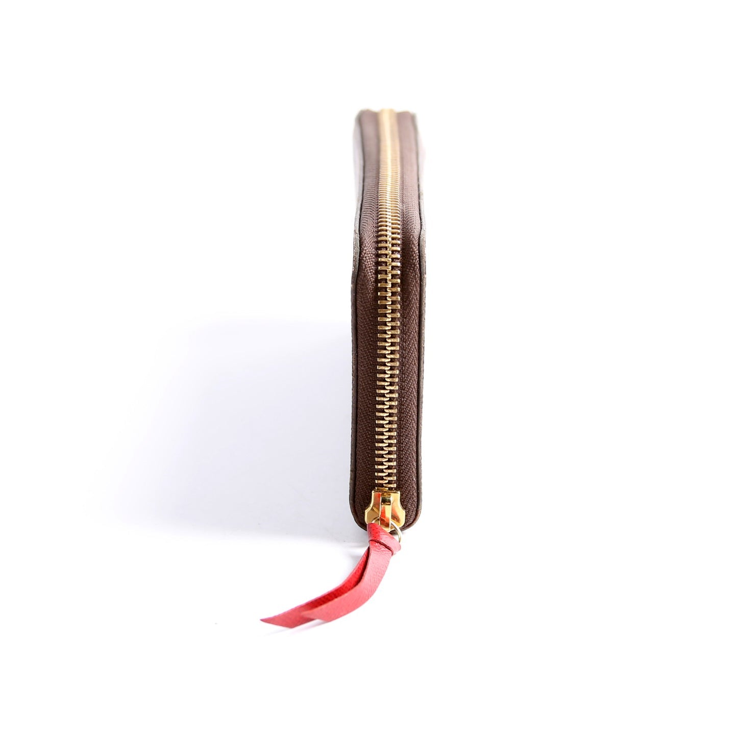 Clemence Wallet Damier Ebene Red