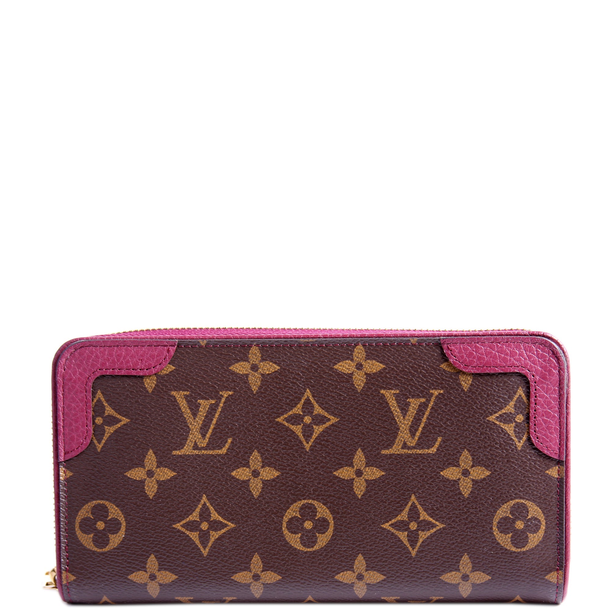 Zippy Wallet Retiro Monogram Plum