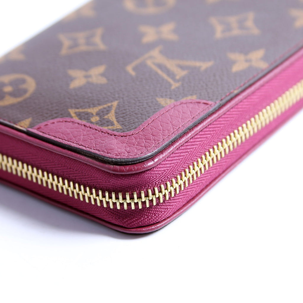 Zippy Wallet Retiro Monogram Plum