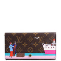 Sarah Wallet 2016 Xmas Animation Monogram Multicolor