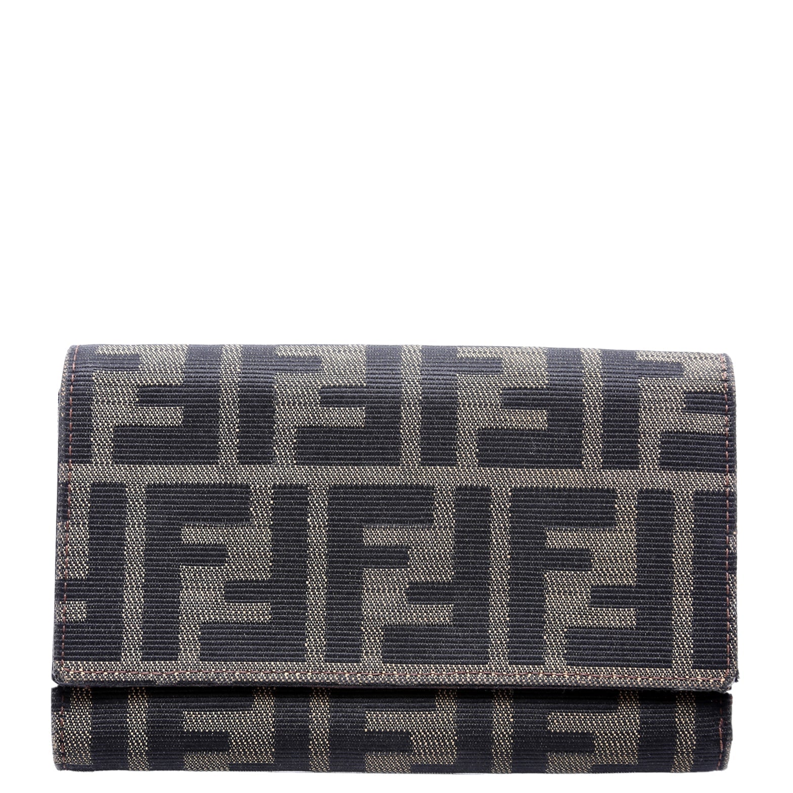 8M0011 Zucca Compact Trifold Wallet Brown