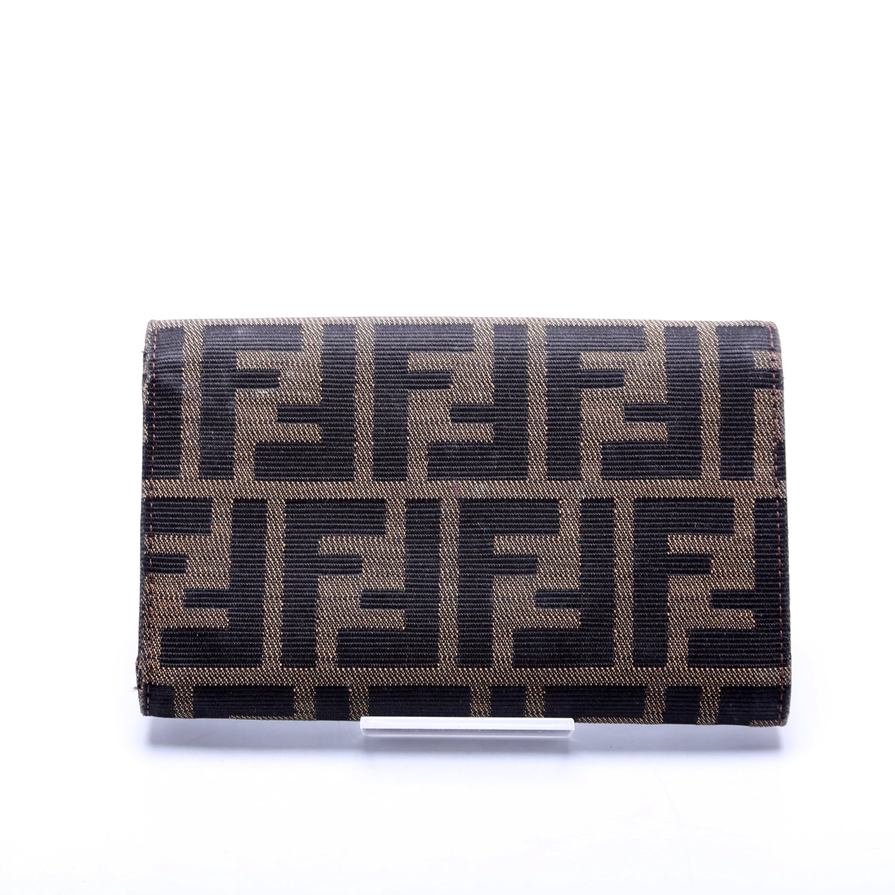 8M0011 Zucca Compact Trifold Wallet Brown