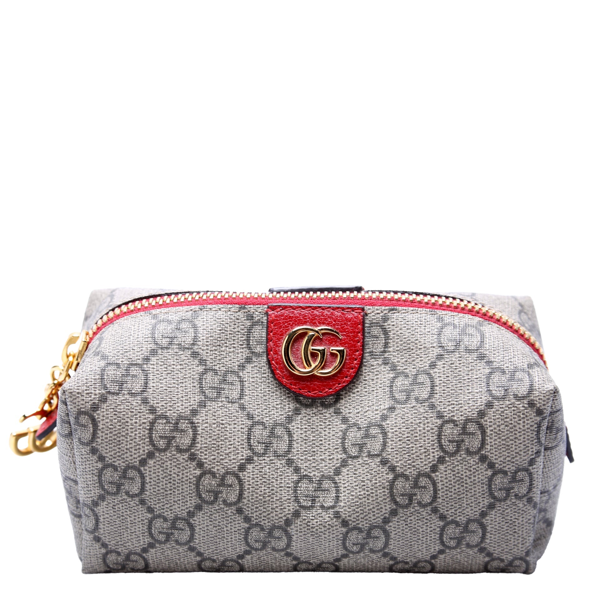 548394 Soft GG Supreme Ophidia Small Cosmetic Case Red