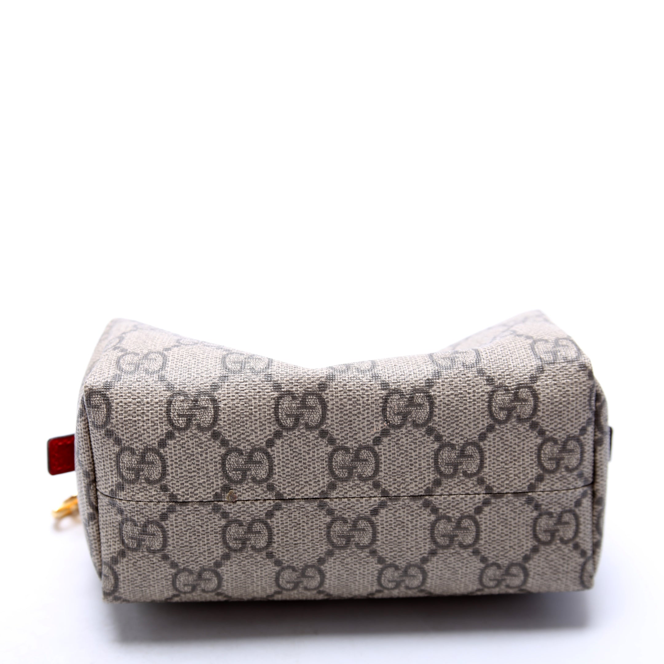 548394 Soft GG Supreme Ophidia Small Cosmetic Case Red