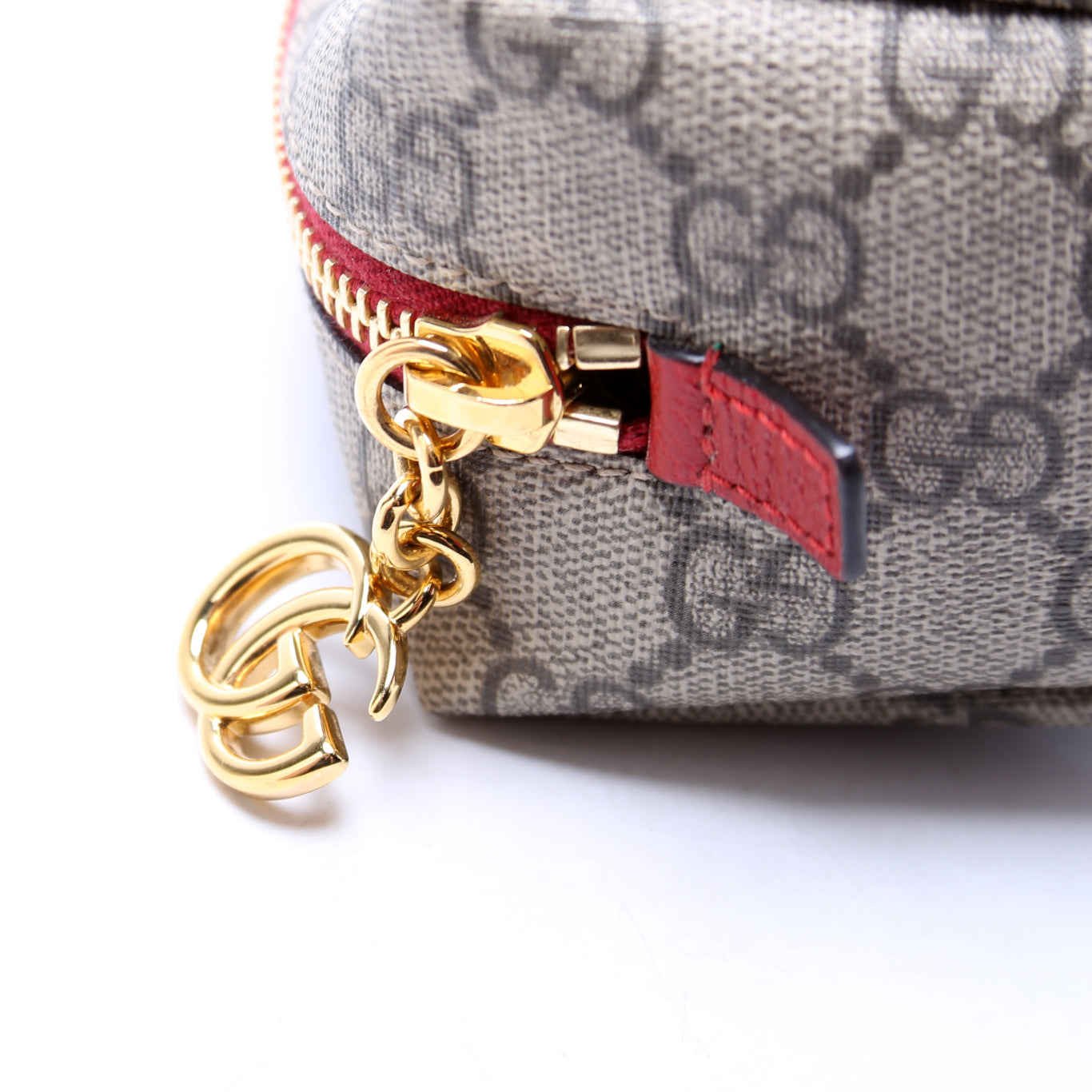 548394 Soft GG Supreme Ophidia Small Cosmetic Case Red