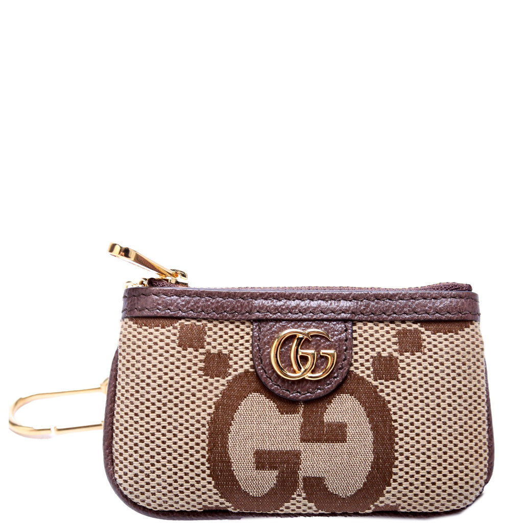 671722 Jumbo GG Canvas Ophidia Key Case