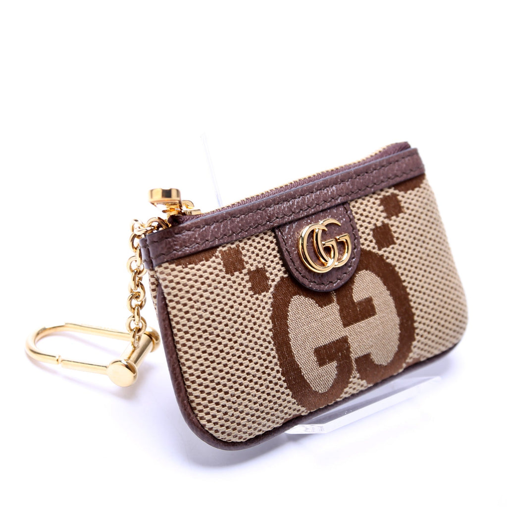 671722 Jumbo GG Canvas Ophidia Key Case