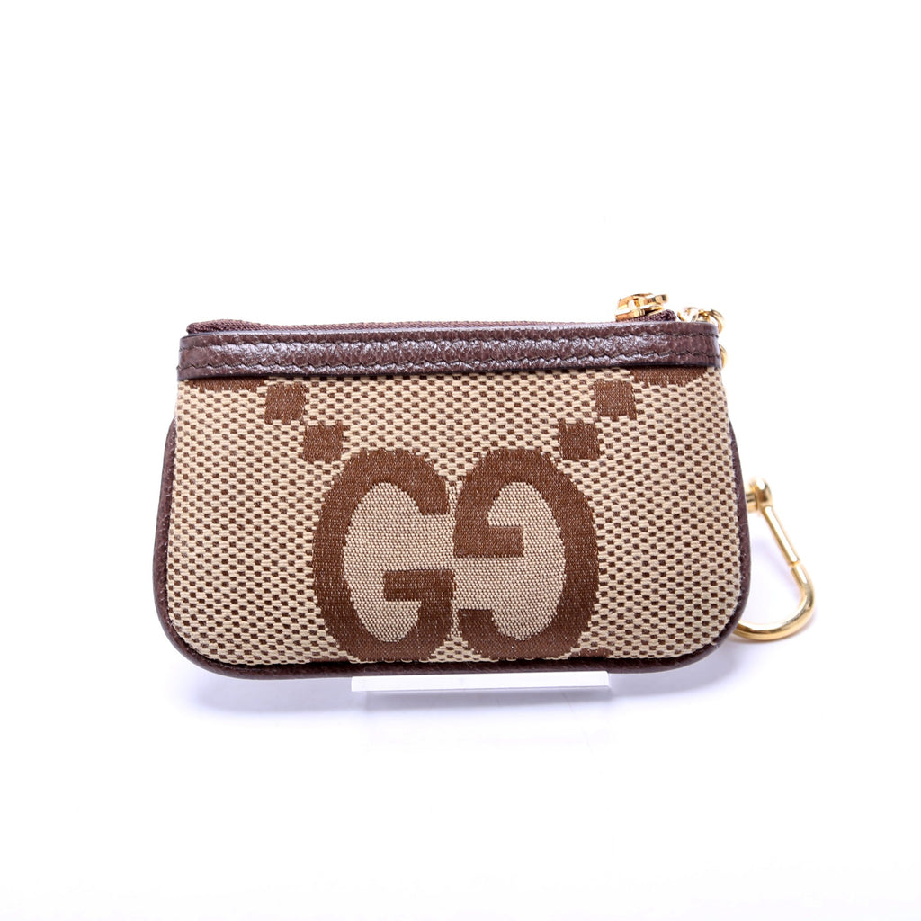 671722 Jumbo GG Canvas Ophidia Key Case
