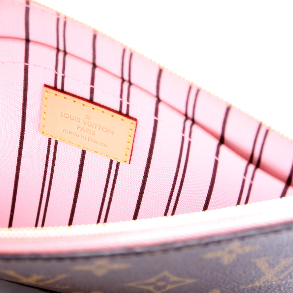 Pochette Only Monogram Neverfull Pink
