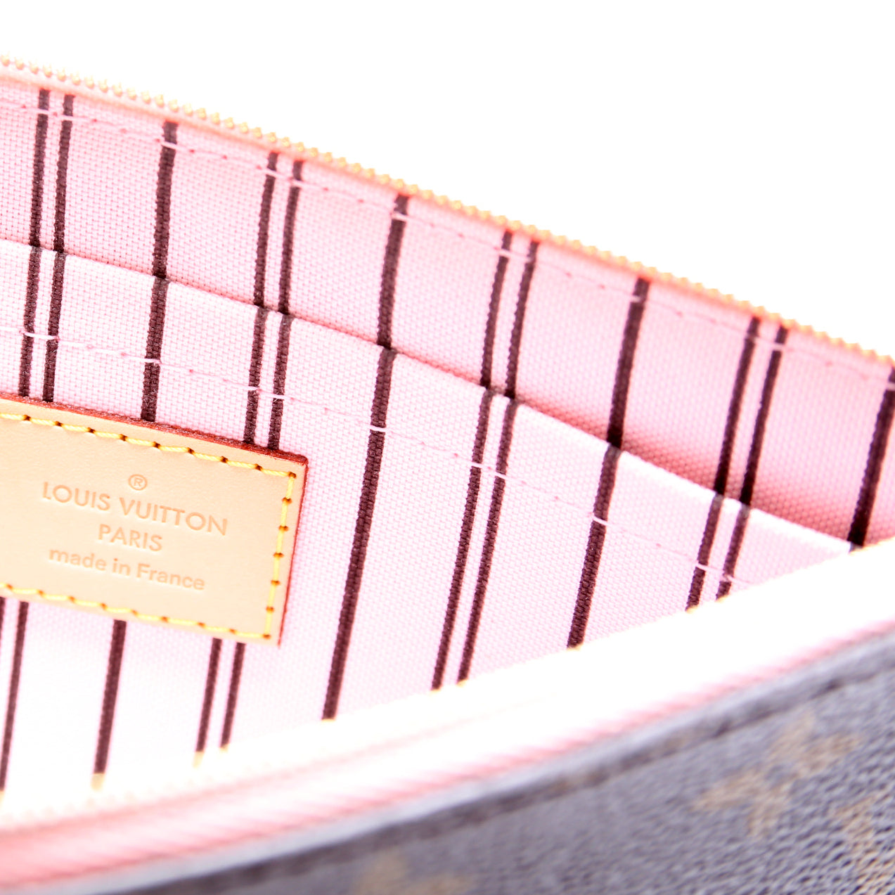 Pochette Only Monogram Neverfull Pink