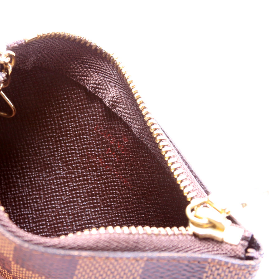 Pochette Cles Damier Ebene