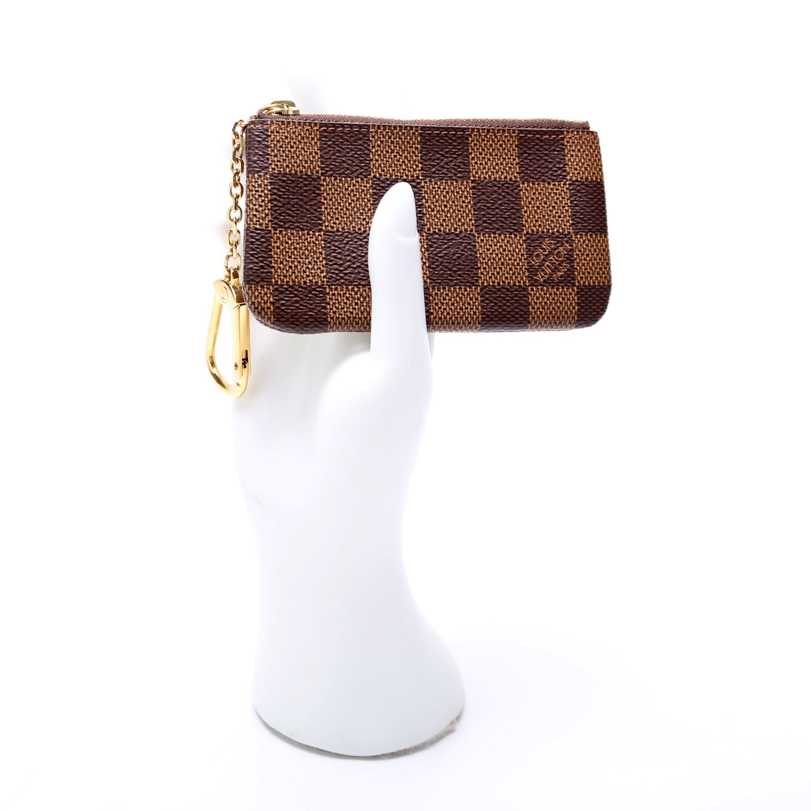 Pochette Cles Damier Ebene