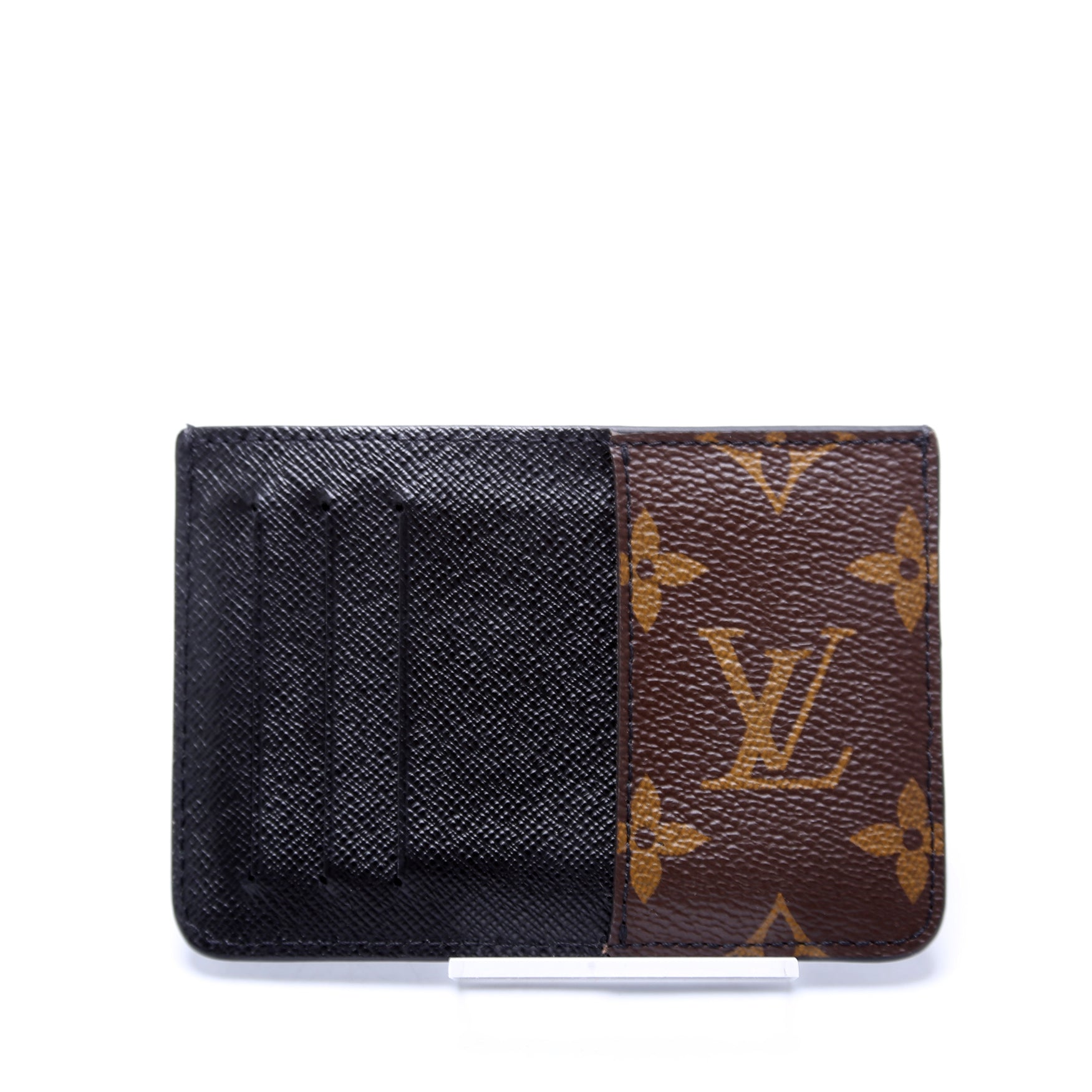 Neo Porte Cartes Card Holder Monogram Black