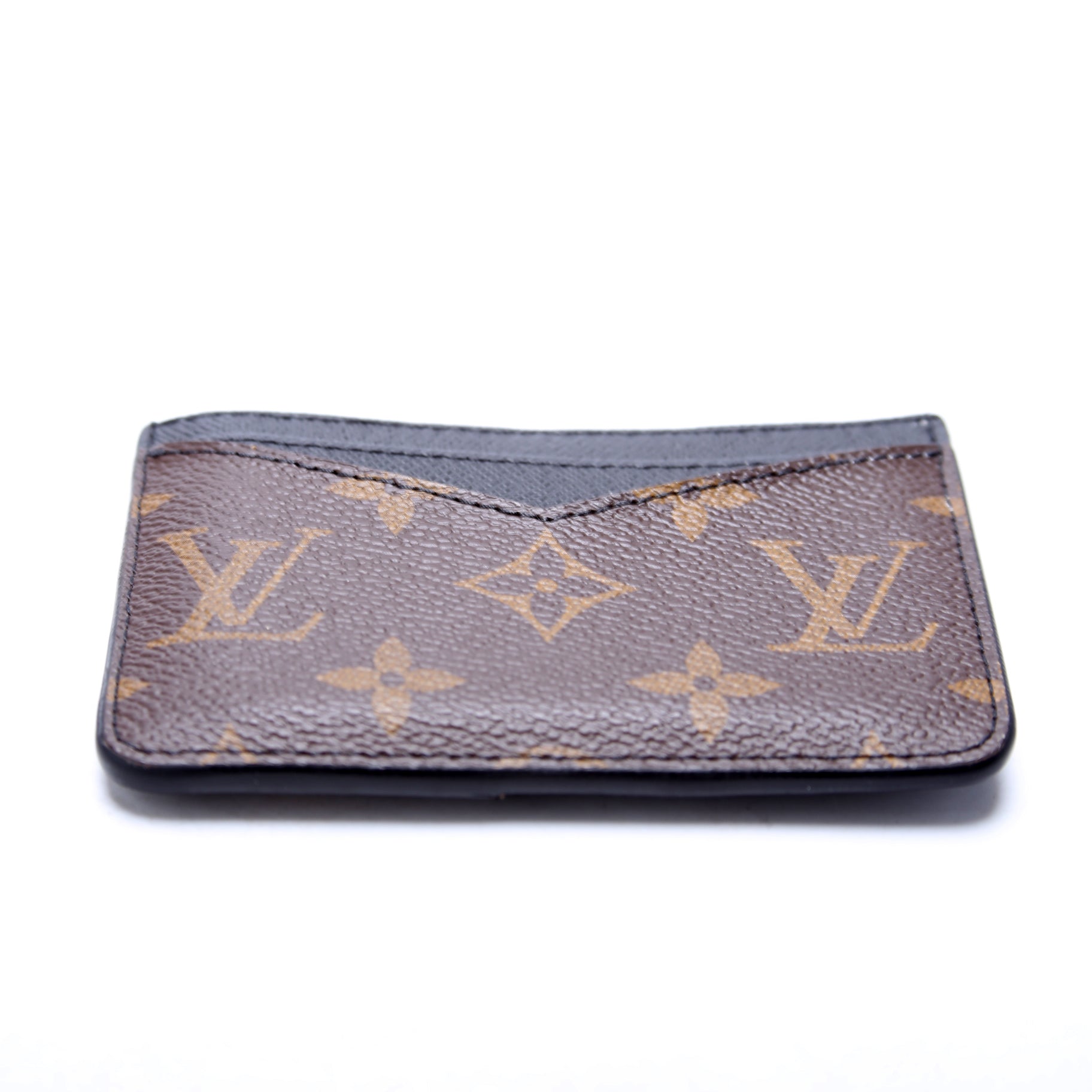 Neo Porte Cartes Card Holder Monogram Black