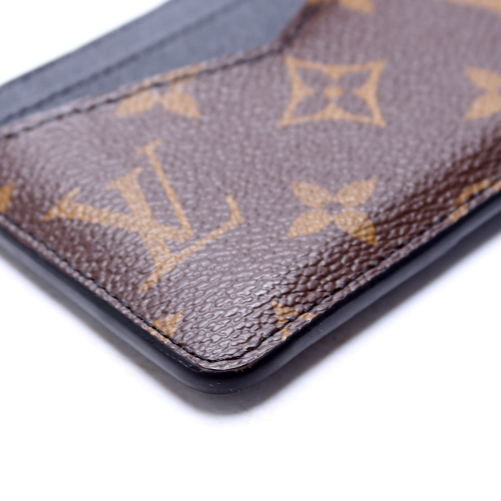 Neo Porte Cartes Card Holder Monogram Black