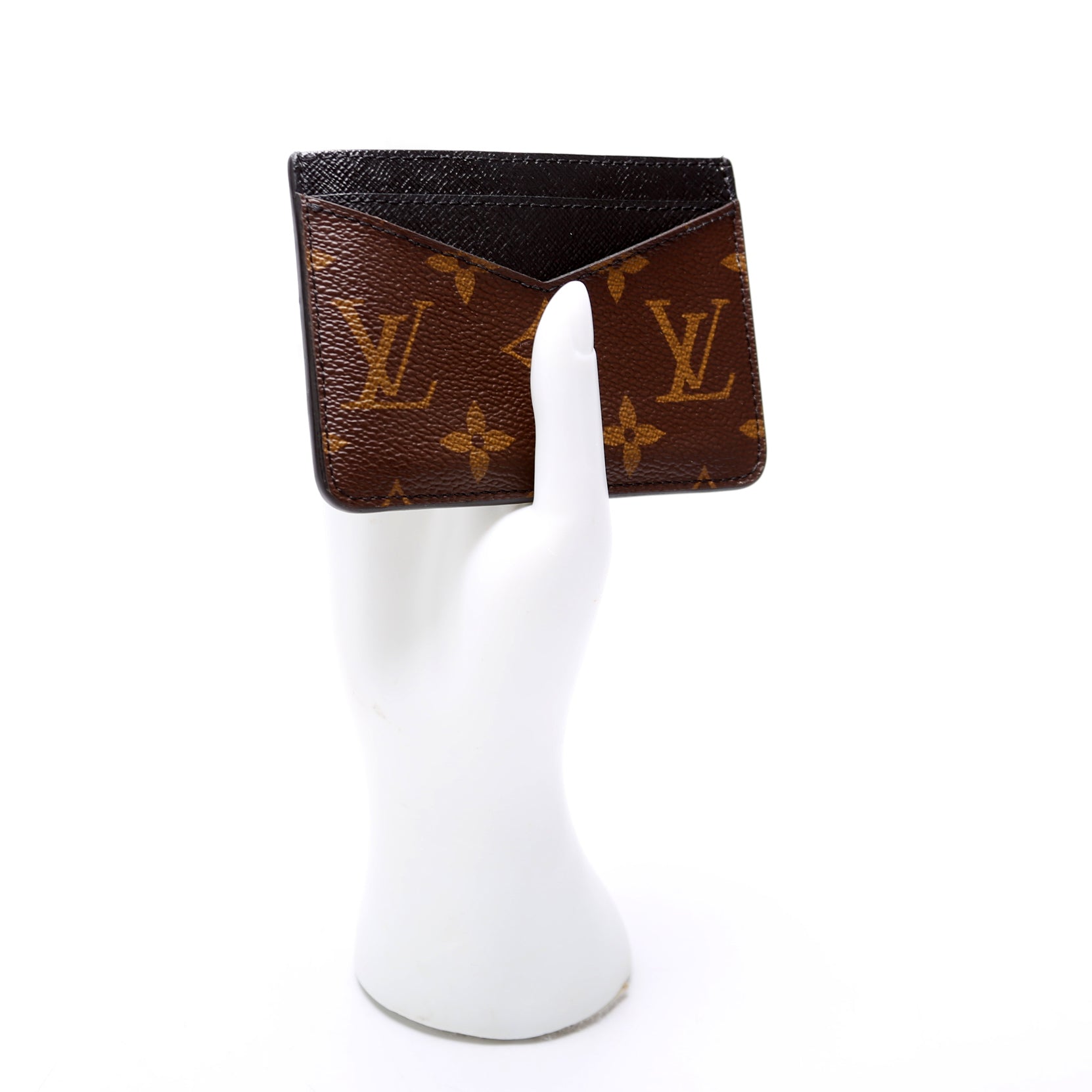 Neo Porte Cartes Card Holder Monogram Black