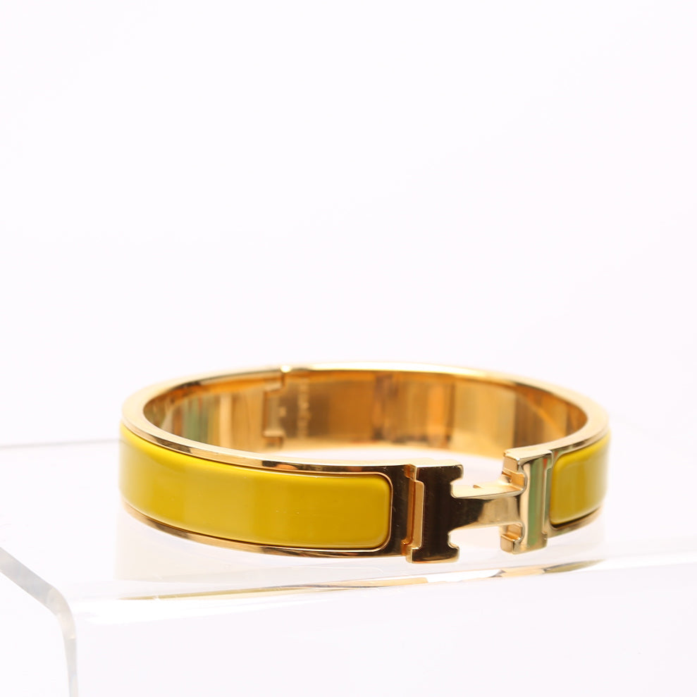 Clic Clac Narrow PM Bracelet Gold/Yellow