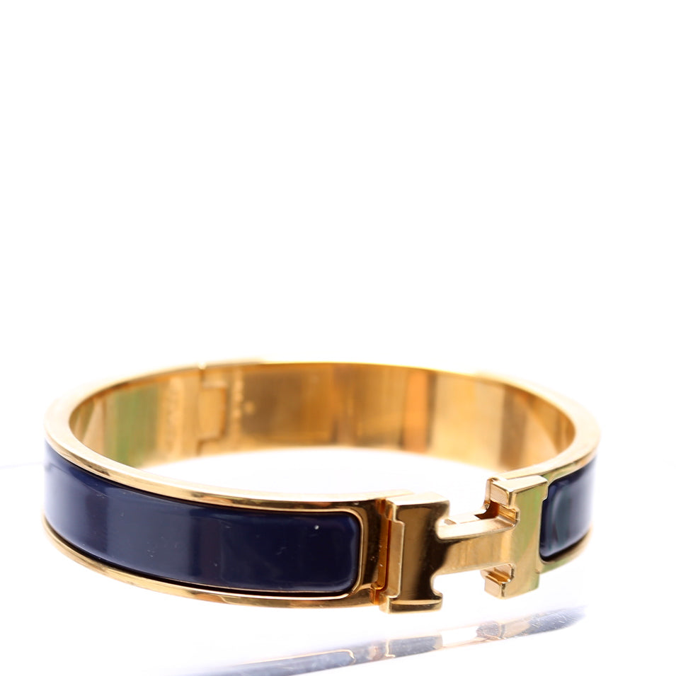 Clic Clac Narrow PM Navy/Gold