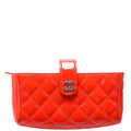 CC Quilted Patent Pouch