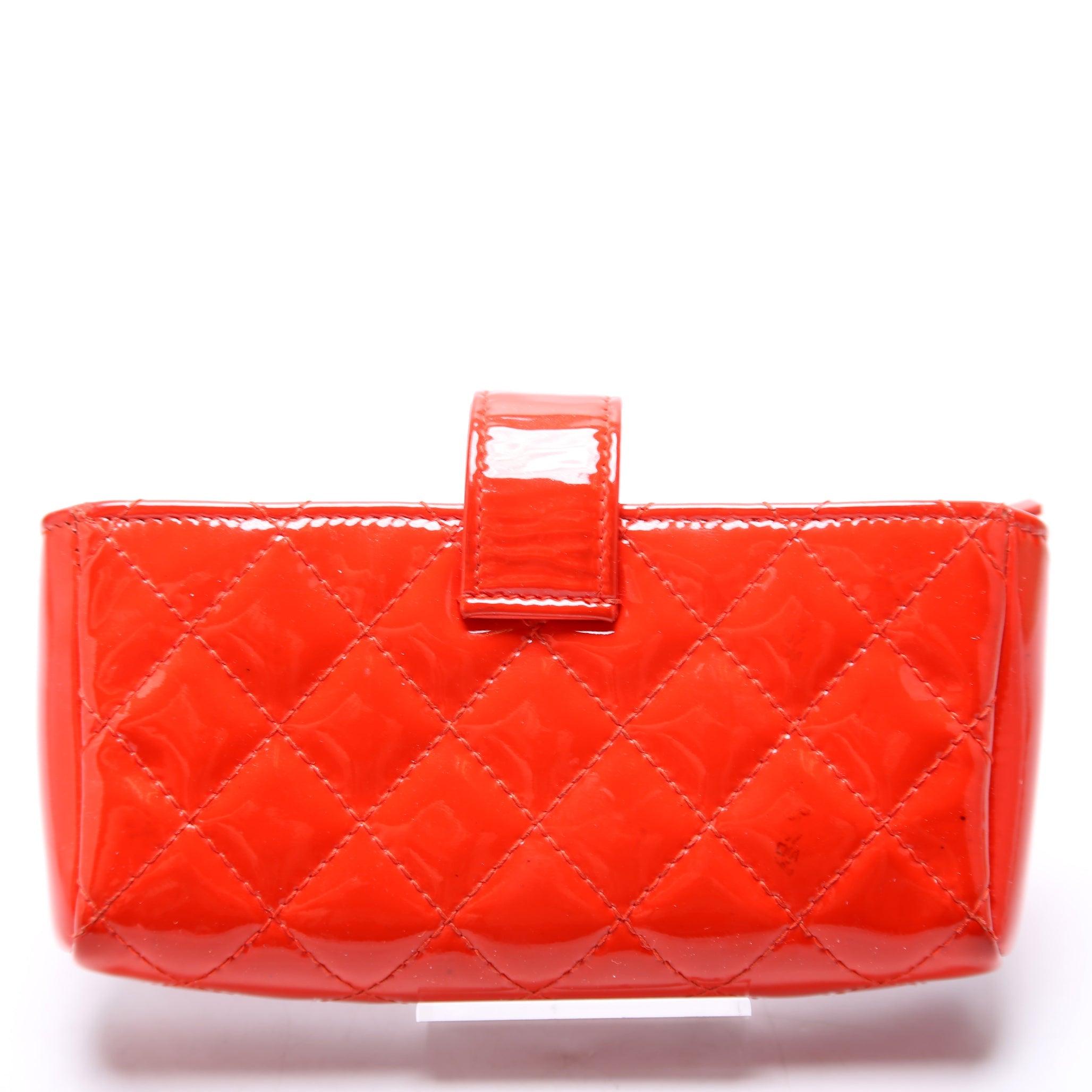 CC Quilted Patent Pouch