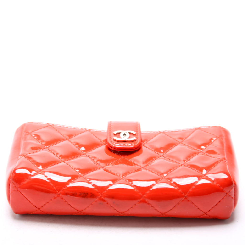 CC Quilted Patent Pouch