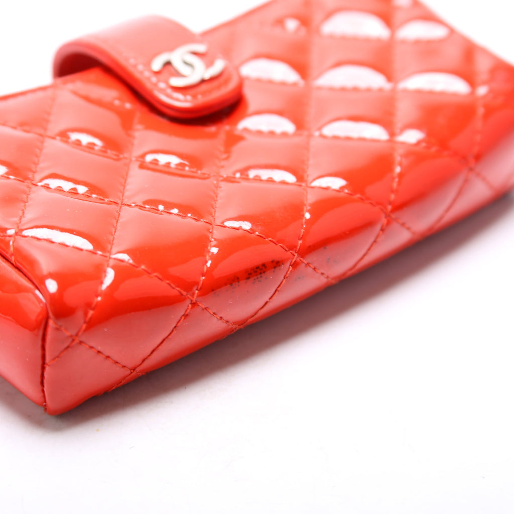 CC Quilted Patent Pouch