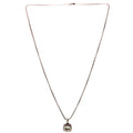 Albion 7MM 925/Prasiolite/Pave Necklace
