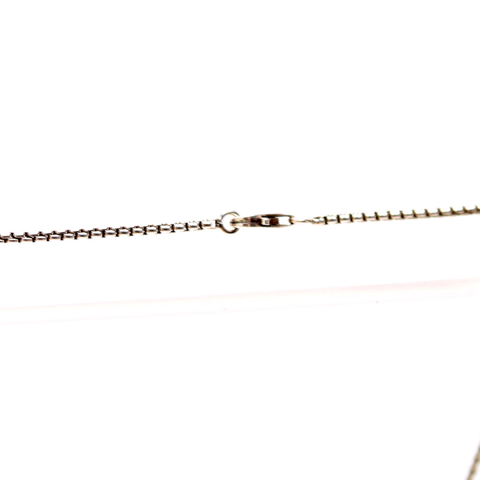 Albion 7MM 925/Prasiolite/Pave Necklace