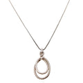 Continuance Drop Necklace 925/PAVE