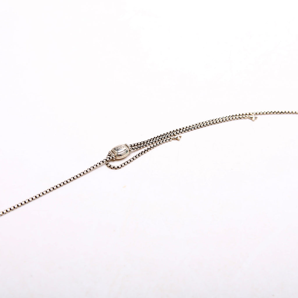 Continuance Drop Necklace 925/PAVE