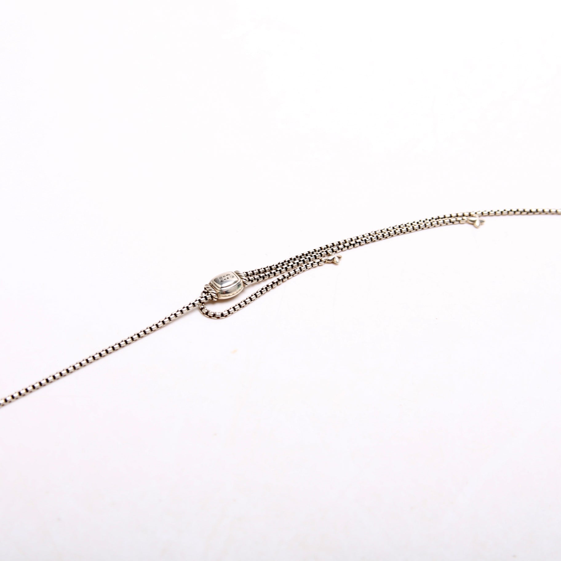 Continuance Drop Necklace 925/PAVE