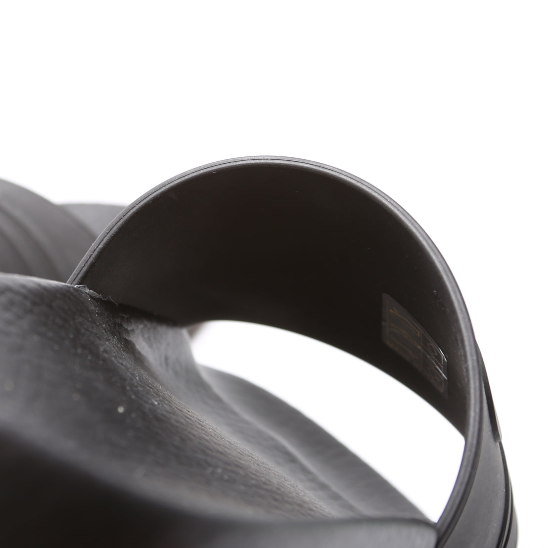 Logo Rubber Slides Size 39 Black