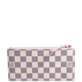 Pochette Felicie Zip Insert Only Damier Azur Pink