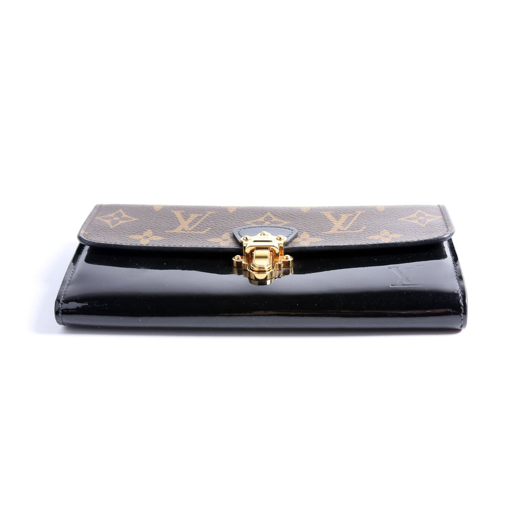 Cherrywood Long Wallet Black