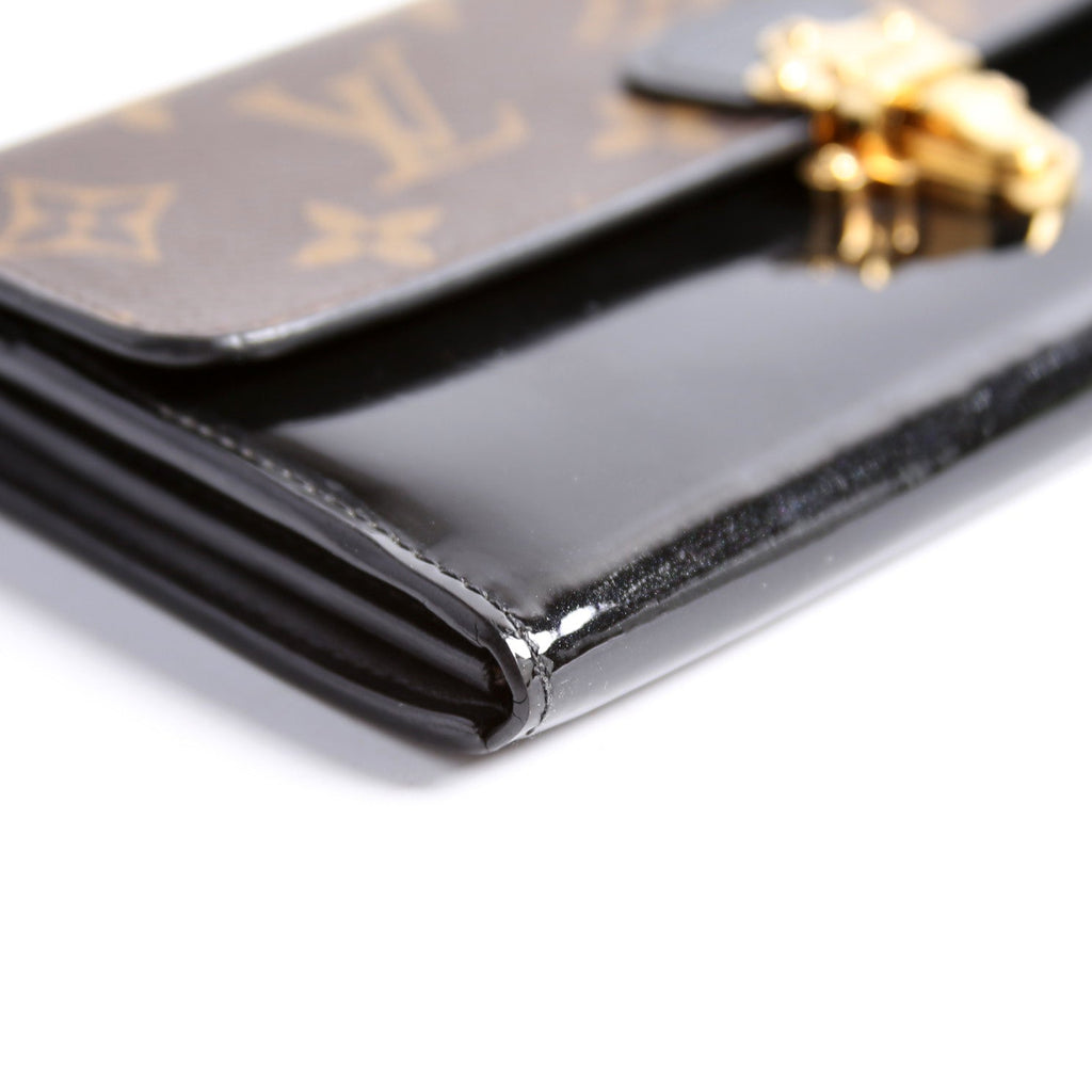 Cherrywood Long Wallet Black