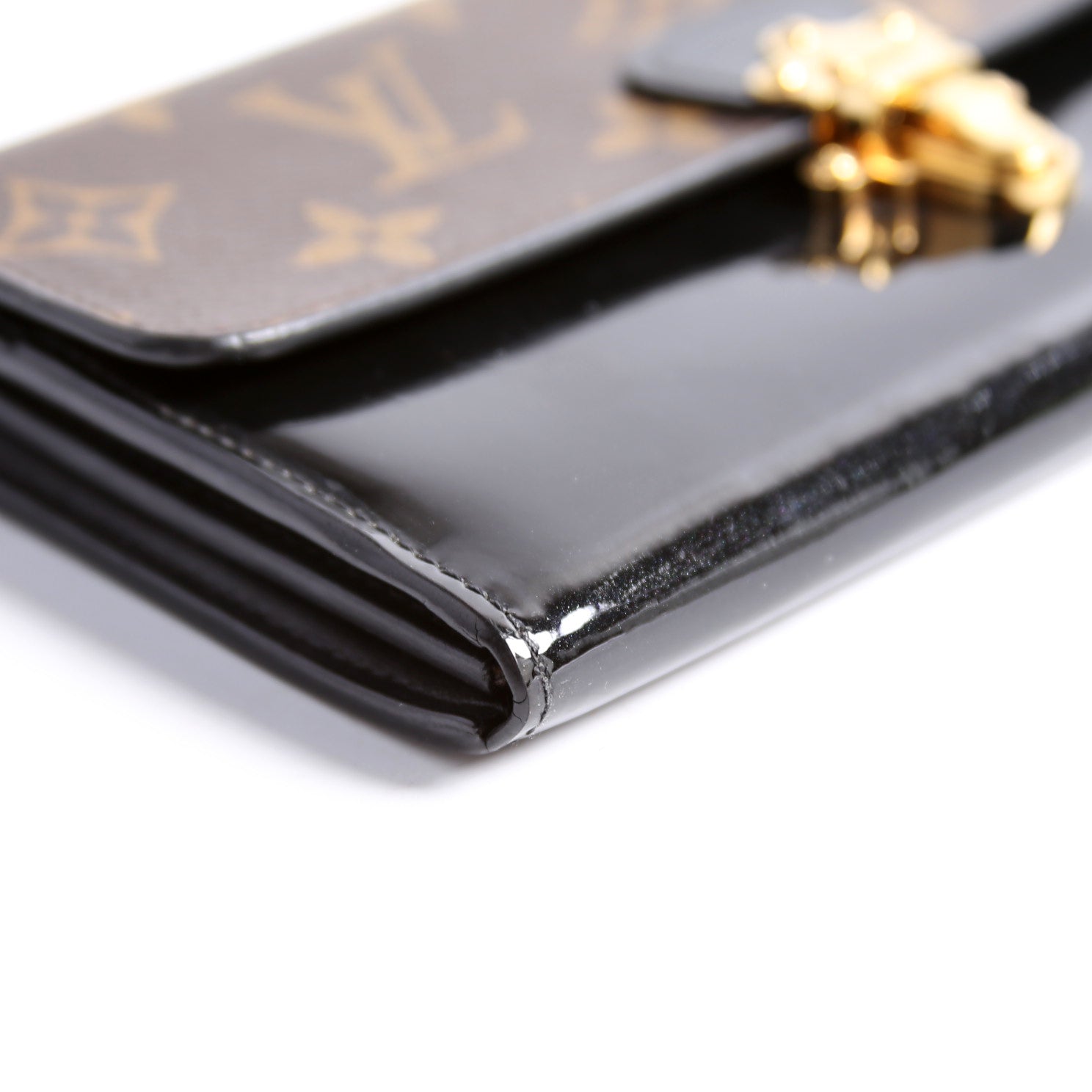 Cherrywood Long Wallet Black